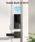 C210 Keyless Entry Smart Lock With Built In WiFi Deadbolt No Bridge Required No Brainer Easy Install Touchscreen Keypad