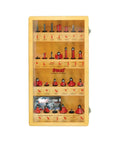 Level Up Your Woodworking Game With This Badass 26 Piece Artisan Router Bit Set Designed For 1/4 Inch Collets displayed in a wood storage tray.
