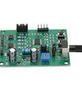 Micro Stepper Motor Driver Board For Robotics And Automation, Compact Protected Control Module, DC 5V To 12V 800mA Current, High Precision Control For Electronics Projects, 1 Pack green PCB with knobs and connectors