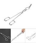Top Tier Heavy Duty Stainless Steel Crucible Tongs With Non Slip Paws And Rock Solid Beaker Clamps For Zero Sweat High Heat Chemistry Lab Tasks Daily Featuring Aircraft Class Rivet Construction, 250mm stainless steel tongs.