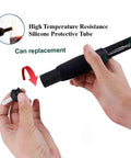 4 In 1 Desoldering Kit For DIY Electronics With Vacuum Pump, Spare Nozzle, Solder Sucker, Solder Wick And Desoldering Braid, High Temperature Silicone Tube 15cm, Solder Removal Tool For Electronics Repair And PCB Kits