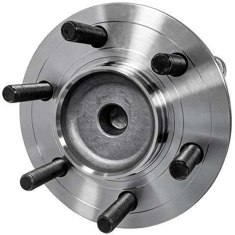 Front Wheel Hub And Bearing Assembly With ABS For 2018 2020 Ford F-150 RWD 2WD, 6 Lug, Heavy Duty No-Nonsense Bolt-On Replacement