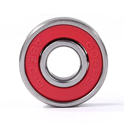 High Quality Top Shelf Abec 9 Inline Skate Bearings 10 Pack Deep Groove 608Rs Carbon Steel Miniature Ball Bearings For Longboards Speed Skates Smooth Rollin Ridin Vibes