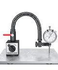 Dial Indicator 0 To 1 Inch With Magnetic Base And Flex Arm For Precise Alignment, Pro Grade 0.001 Inch Accuracy, All In One Tool Set