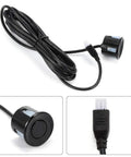 Two Pack Waterproof JSN SR04T Ultrasonic Module Distance Sensor For Arduino Outdoors With Enclosed Probe Rugged All Weather Car Reversing Sensor For Security Alarm And Industrial Inspection, black cable and probe
