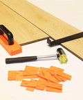 Laminate/Vinyl Flooring Tools, WHLLING 43PC Laminate Wood Flooring Installation Kit with spacers, mallet, and pull bar