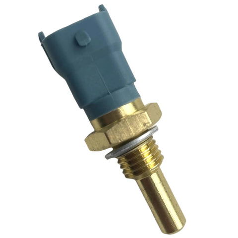 High Quality Coolant Temperature Sensor For Vehicle Engine OE Replacement Cross Ref 213 4777 12639899 showing brass and plastic design.