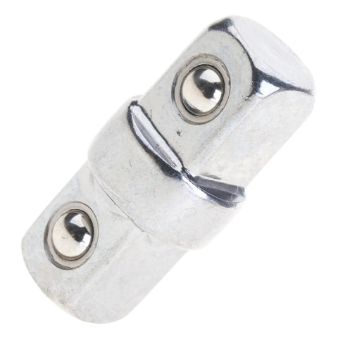 ouquckl 3/8-inch sleeve adapter, double-ended male square drive to male square drive, chrome carbon steel