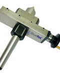 2MT Lathe Taper Turning Attachment With Revolving Live Center Hardened Point Two Handle Rotational Precision Tool
