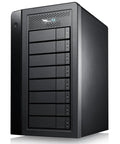Kick Up Your Storage Game With This 80TB External RAID Drive Featuring Eight 10TB Hard Drives And Thunderbolt 3 Plus USB 3 2 Gen 2 Support For Lightning Fast Data Transfers And A Smooth Setup, black external hard drive unit.