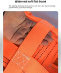 Heavy Duty Reusable Cargo Net With Reinforced Straps For Safe Hoisting And Transport 3 Ton Capacity 240 By 240 Cm Grid 15 Cm Mesh