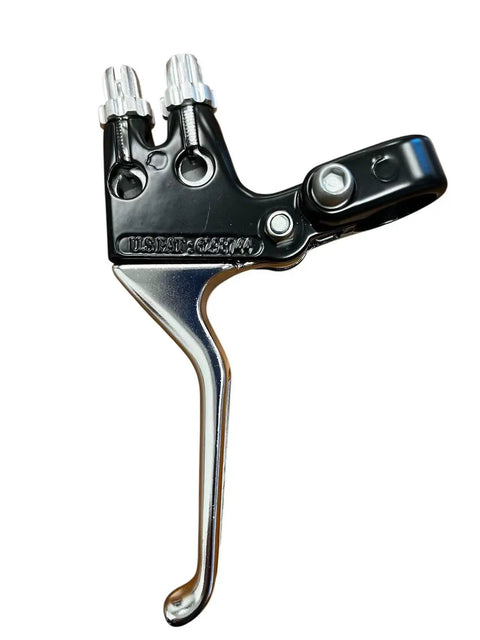 Right Hand Dual Pull Bicycle Brake Lever With Locking Design, Alloy Lever for Front and Rear Brakes, Patent 6298744 Protected