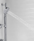 Multi Function Handheld Showerhead With Three Spray Settings For Full Coverage Massage And Silk Spray, 2.5 GPM, polished chrome
