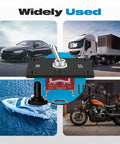 Heavy Duty 12V 30A SPST Toggle Switch Waterproof On Off 2 Pin With Panel Mount And Waterproof Cap For Auto Car Boat Marine Use