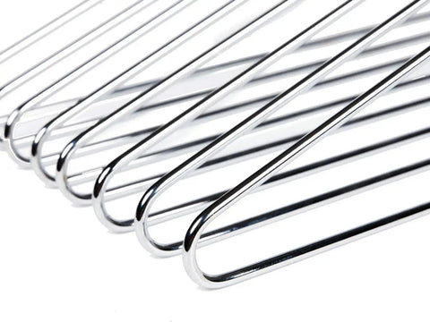 16 Pack Stainless Steel Wire Hangers Built To Last With Ultra Thick 4mm Metal Hangers Seamless Non Welded Design For Heavy Duty Closet Organization