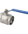 Two Inch Full Port Ball Valve Crafted From Premium 304 Stainless Steel For Heavy Duty Plumbing Jobs That Deliver Rock Solid High Pressure Flow Complete Rust Resistance And Truly Hassle Free Operation