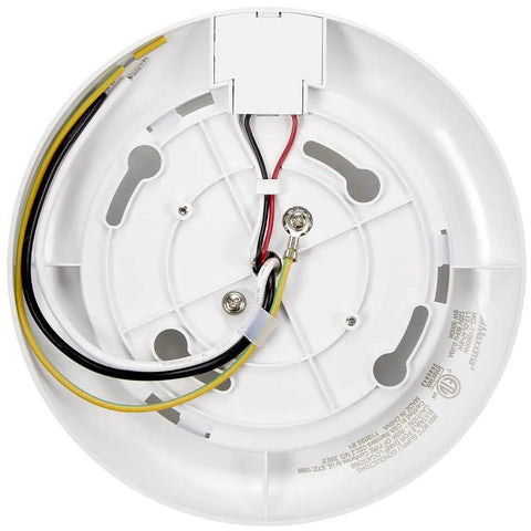 Back view of Motion Sensor Ceiling Light Fixture With 600 Lumens LED And 3000K Warm White For Indoor Use Dome Light