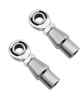 Heavy-Duty 5/8-18 Heim Joint Rod End Kit With Jam Nuts Lock Nut System Dual Thread RH LH For Panhard Bar Steering Suspension Traction Bars Off Road Trucks 0.625 Inch Wall, pair