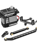 Beefy 11Kg Coreless Servo With Metal Gear For 1/18 RC Crawler Upgrades High Torque Digital Servo With Fast Response shown with parts