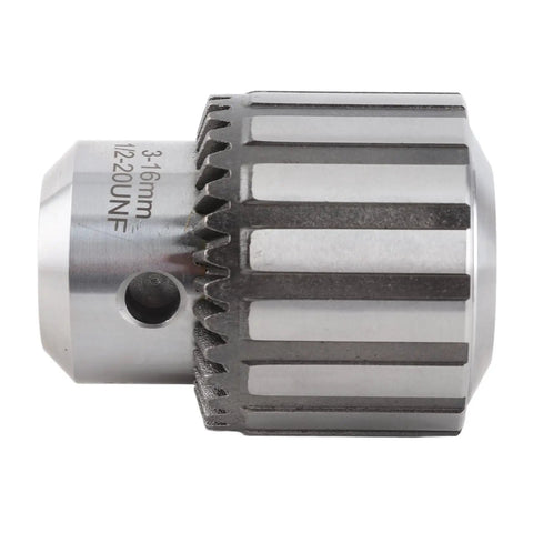 Killer Keyed Drill Chuck For Power Tools, 1/2 20 Unf Mount Thread, 1/8 To 5/8 Inch Jaw Spread, heavy duty metal body