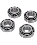 Durable Tapered Roller Bearing Kit For Trailer Wheel Hub 0.75 Inch Easy Install Tapered Inner And Outer Races Precision Fit