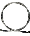 Beefy Braided Hydraulic Brake Line With 10mm Banjo Ends M10 Universal Fit For Dirt Bike ATV UTV Go Kart Scooter 80cm Long Heavy Duty Brake Hose Cable For Superior Stopping Power