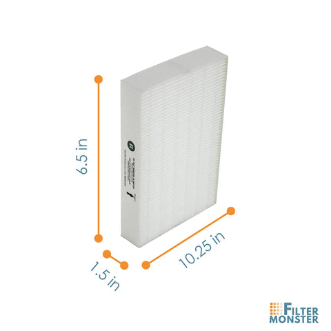 Replacement Filter Value Combo Pack Fits HPA Series Air Purifiers Replacing HRF-ARVP with dimensions 10.25x6.5x1.5 inches