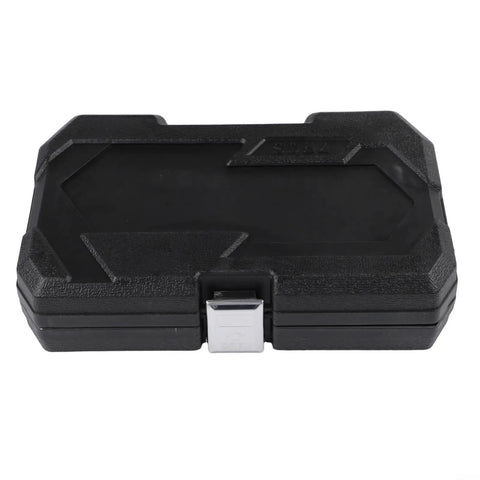 Closed storage case for Spark Plug Socket Set 7 Piece 3/8 Inch Drive Magnetic Thin Wall Deep Sockets