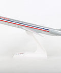 American Airlines MD-80 Model Airplane Kit 1:150 Scale With Snap-Fit Assembly And Display Stand Old-School AA Livery Airliner Toy