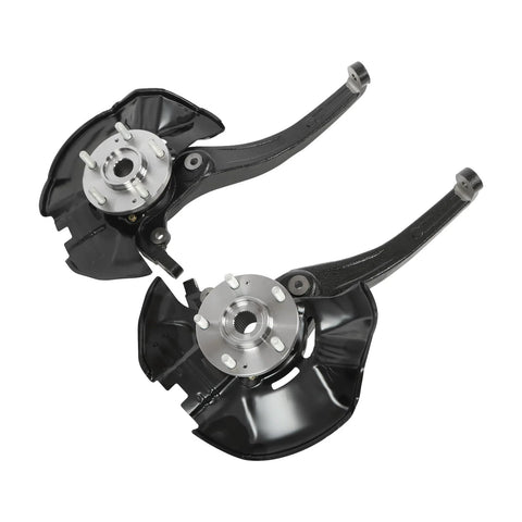 Front Left And Right Wheel Hub Bearing Steering Knuckle Assembly Replacement For Sonata 2006 2010 2.4L LK105 LK106 Built Tough