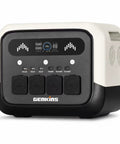 Front view of Beefy 1800W Portable Power Station with 1024Wh LiFePO4 Battery, showing USB ports and multiple AC outlets.