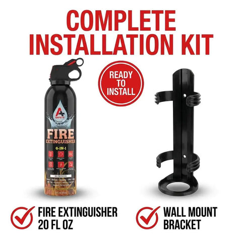 Two Pack Portable Fire Extinguishers For Home Car Kitchen Garage And Campfires Dope Easy To Use Non Toxic And Ready To Go Tackles