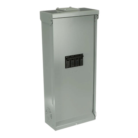 Type 3R Enclosed Main Breaker Panel 200A Single-Phase Surface Mount 22 kAIC NEMA enclosure, front view