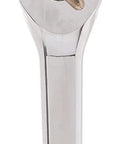 Half Inch Drive 72-Tooth Pear Head Ratchet Wrench With Chrome Finish, Minimal Arc Swing, Large Size Markings For Quick Identification, Corrosion Resistant, Meets ASME Specs For Fast, Smooth, Pro Grade Performance In The Shop Or At Home