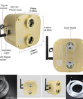 Next-Level Bluetooth 20W Dual-Port Fiber Optic Star Ceiling Kit With 860 Fiber Strands 13.1Ft Each RGBW Lights unit and controls