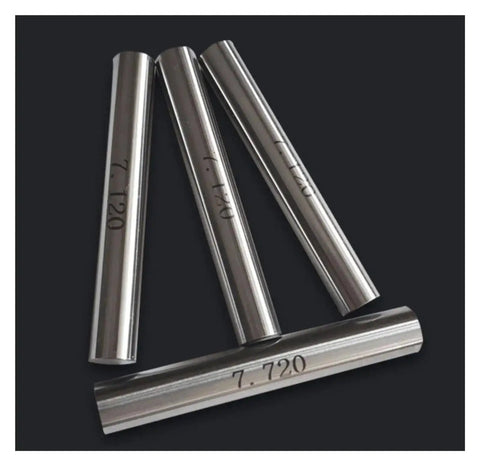 Pin Gauge Set For Quality Control And Metalworking, Precision 0.11mm To 30mm Metric Rod Gauges, Wear-Resistant 60-65HRC, High Carbon Chromium