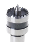 Durable Steel MT1 Mt2 Live Center Bearing Tailstock with pointed tip for wood turning metalworking lathe tool support.