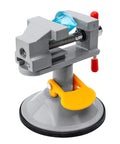 Dope Mini Drill Press Vise With Suction Cup 360 Degree Rotating Walnut Clamp Adjustable Jaw Vise for Small Pieces