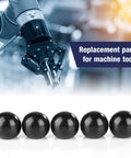 M8 Female Thread Ball Knob Set 5 Pack 32mm Diameter Polished Bakelite Round Machine Knobs for Handles and Tool Replacement