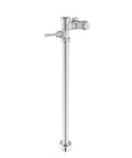 Manual Flush Valve For Clinic Sink 24 Inch Chrome ADA Compliant Self Cleaning Piston No Diaphragms To Replace Wiper Spring