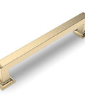 30 Pack Brushed Brass Cabinet Pulls With 5 Inch Hole Centers 128mm Durable Kitchen Cabinet Handles Drawer Pulls Cupboard Hardware For Cabinets Easy Install And Long Lasting Finish Perfect For Renos Replacements Or DIY Projects brass pull
