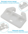 Heavy Duty Plastic Drawer Slides Center Mount Drawer Guides That Keep Your Furniture Locked Down And Prevent Tilting, rounded corners design.