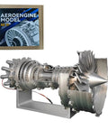 Turbofan Engine Model Kit For DIY Enthusiasts, 1 To 20 Scale, TR900 Inspired 3D Printing Jet Engine With Movable Fan Blades, Functional Desktop Ornament And Realistic Aircraft Mechanisms For Hands On Learning, resin parts