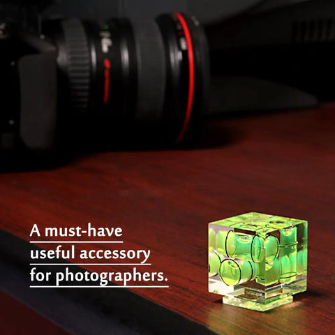 Gotta Have Straight Up Dope Triple Axis Bubble Spirit Level For Canon Nikon Pentax DSLR Cameras Standard Hot Shoe Mount Lightweight Crystal Acrylic Tripod Leveler Accessory 2 Pack Game Changing