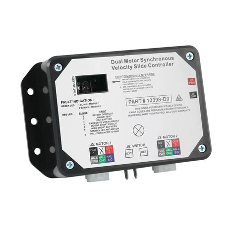 Dual Motor Synchronous Velocity RV Slide Controller Replacement Part 13398 D0 V Sync II for Lippert In Wall Slide Outs