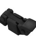 Heavy Duty Rubber Toggle Latch Buckle For Cabinet And Motorcycle Trunk, M6 And M8 Size Fits Perfectly, durable black clasp.