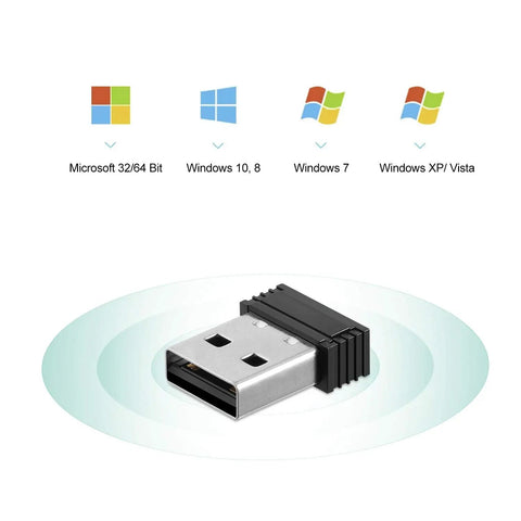 Ant Plus USB Dongle For Indoor Cycling Data Transmission Plug And Play Compatible With Windows 7, 8, XP, Vista