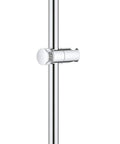 Rainshower E 24 Inch Slide Bar In Starlight Chrome With Adjustable Hand Shower Holder Built Like A Tank Sleek Modern Shower Rail