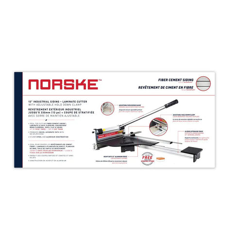 Box of Beast Of A 13 Inch Laminate Flooring And Siding Cutter With Clamp And Sliding Extension Table Includes Bonus Honing Stone