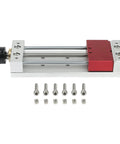 CNC Vise For Drilling And Engraving Tools With Grooved PCB Fixing Table Aluminum Alloy Body Double Guide Rod Clamping System LTY 59100 Mini Vise Kit ready with screws